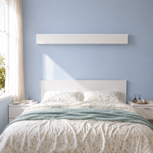 Premium Wooden Box Mosquito Net - White