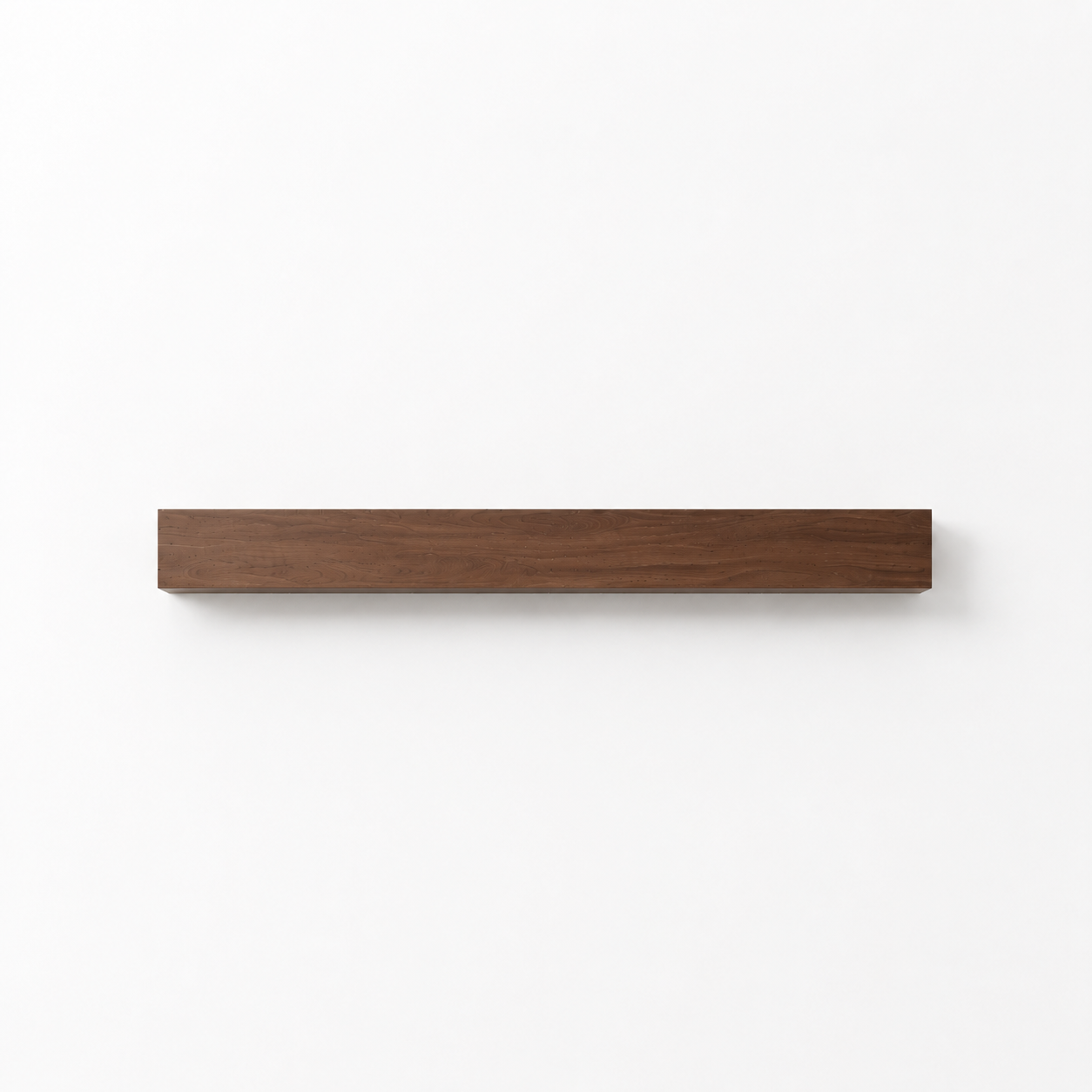 Premium Wooden Box Mosquito Net - Walnut Finish