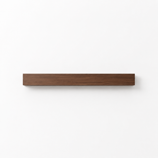 Premium Wooden Box Mosquito Net - Walnut Finish